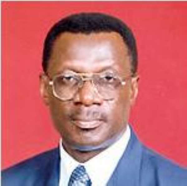 The Minister of Harbours and Railways, Professor Christopher Ameyaw-Akumfi